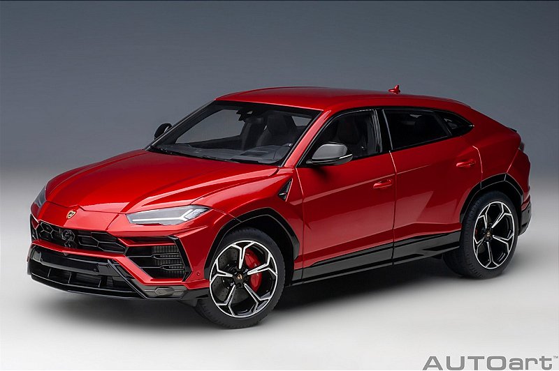 Lamborghini Urus 1:18 Autoart Vermelho - 20 anos! Loja on-line de