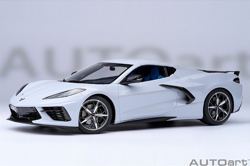 AUTOart Corvette 1:18 限定版 Chevrolet Corvette C7 ZR1 1:18 Autoart Cinza - 19 anos! Loja on