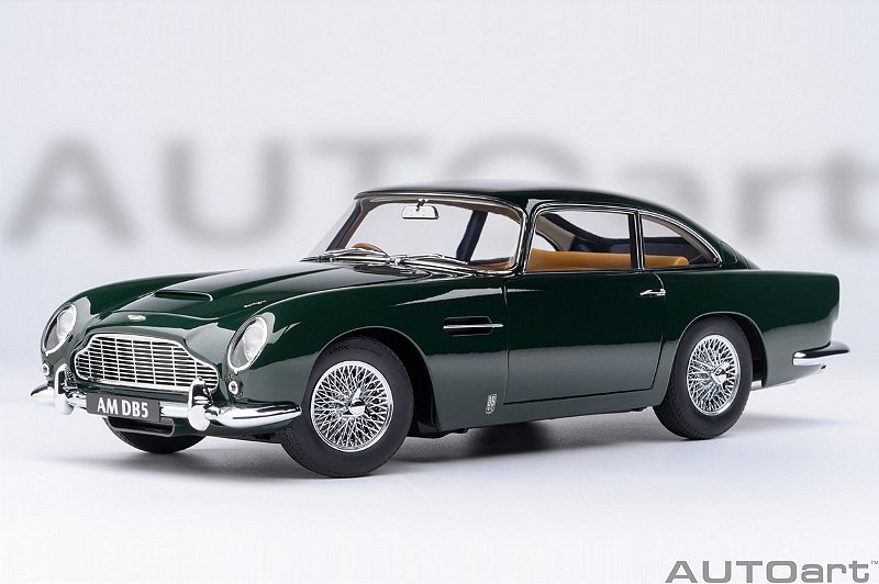 Aston Martin DB5 1:18 Autoart Verde - 20 anos! Loja on-line de