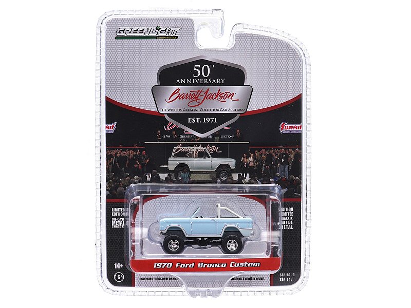 Ford Bronco 1970 1:64 Greenlight - 20 anos! Loja on-line de