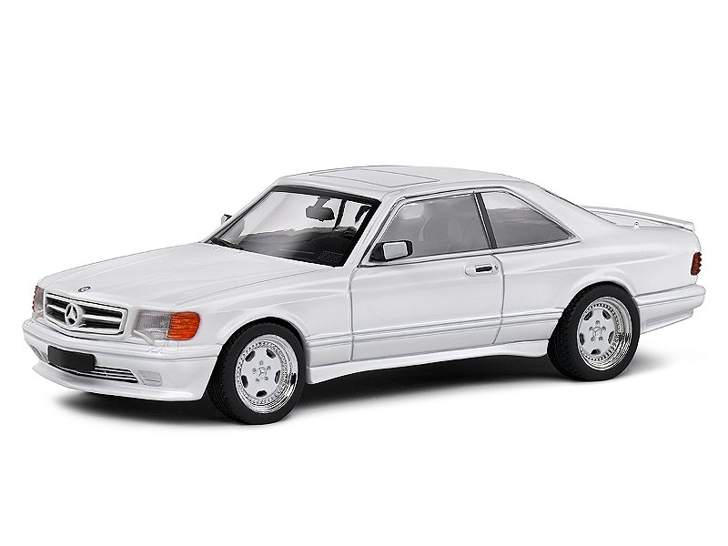 Mercedes Benz 560 SEC AMG Widebody 1990 1:43 Solido Branco - 20