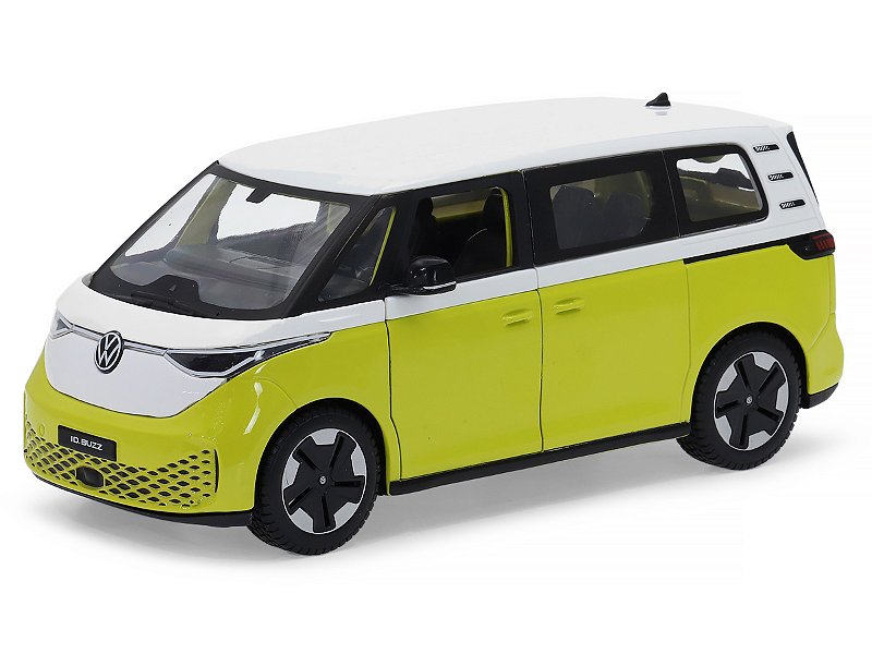 Volkswagen ID. Buzz Van 2023 1:24 Maisto Amarelo - 20 anos! Loja