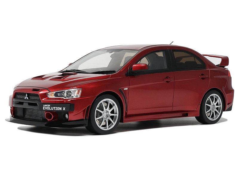Mitsubishi Lancer EVO X FQ 400 2012 1:18 OttOmobile Vermelho - 20