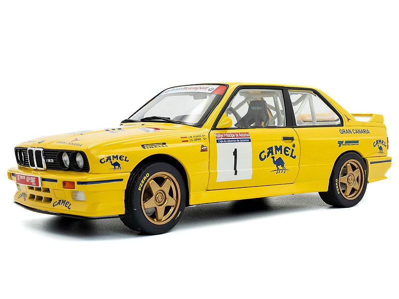 BMW E30 M3 GR.A Rally Principe Asturias 1992 1:18 Solido - 20 anos
