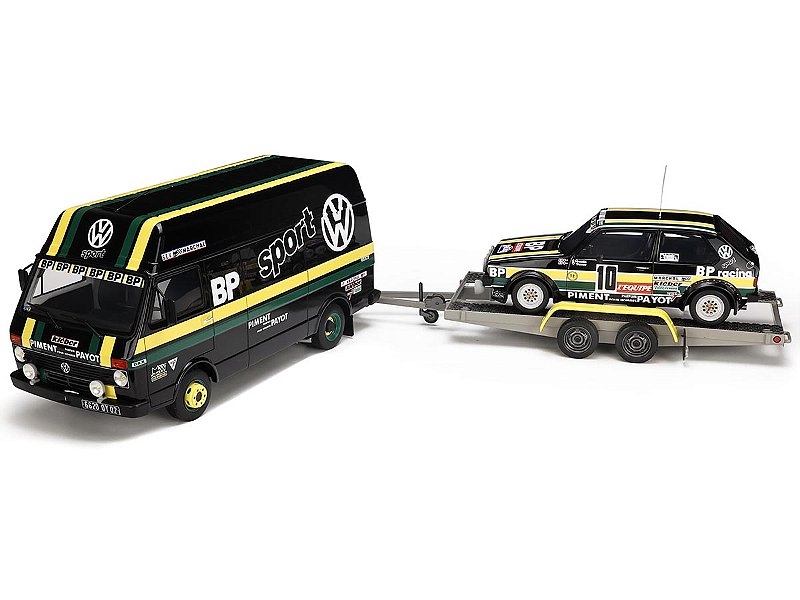 Volkswagen LT35 Van + Golf GTi MK1 GR.2 1:18 OttOmobile - 20 anos