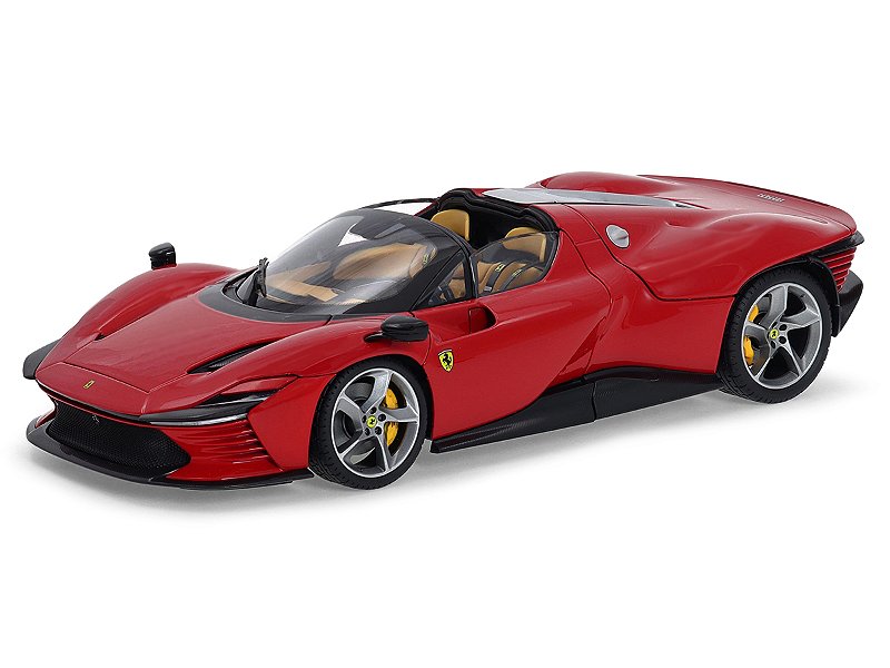 BURAGO 1/18 FERRARI Daytona SP3 Closed Roof 2022 Rouge Course BU16912R EUR 89,95 - FR