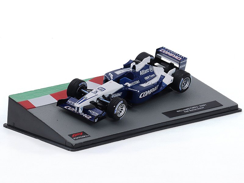 Williams FW23 Ralf Schumacher 2001 1:43 Altaya - 20 anos! Loja on