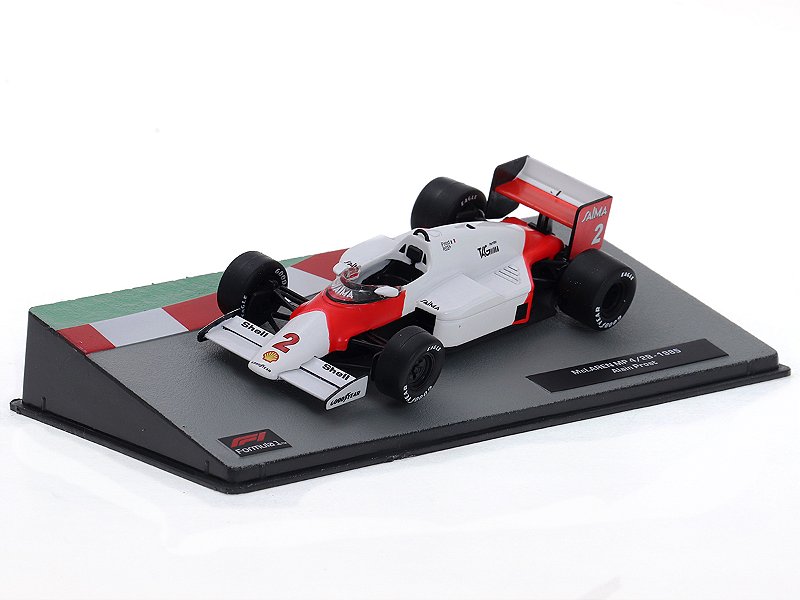 Fórmula 1 McLaren MP4/2B Alain Prost 1985 1:43 Altaya - 20 anos