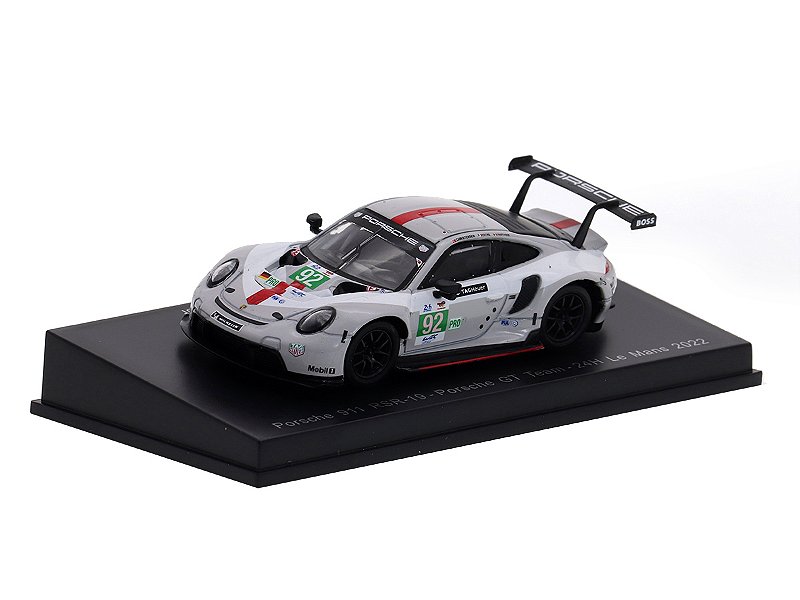 Porsche 911 RSR-19 Porsche GT Team 24Hs Le Mans 2022 1:64 Spark
