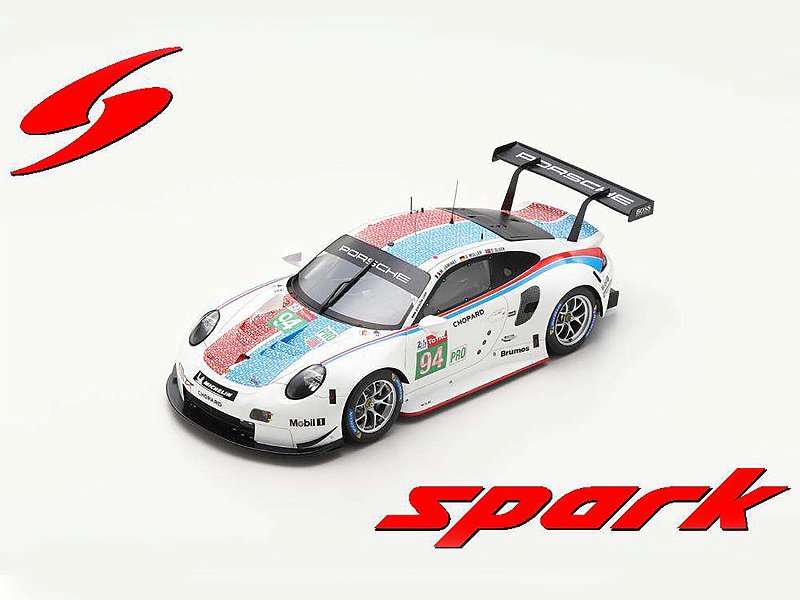 Porsche 911 RSR Porsche GT Team 24Hs Le Mans 2019 1:18 Spark - 19