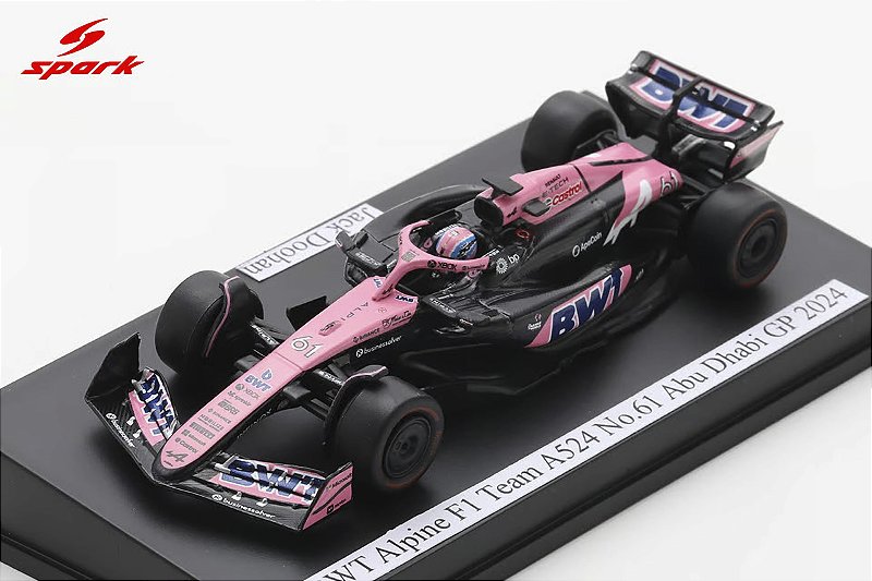 PRÉ-VENDA *** Fórmula 1 BWT Alpine F1 Team A524 Abu Dhabi GP Jack