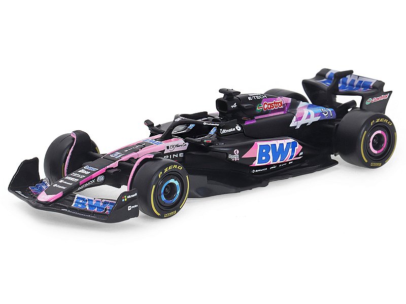 BWT Alpine F1 Team A524 エステバンオコン Fórmula 1 BWT Alpine A524 Esteban Ocon 2024 1:43 Bburago - 19 anos