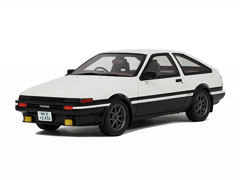 自動車 AUTOart Toyota Sprinter Trueno AE86 1/18 Toyota Sprinter Trueno AE86 1985 1:18 OttOmobile Branco - 19 anos