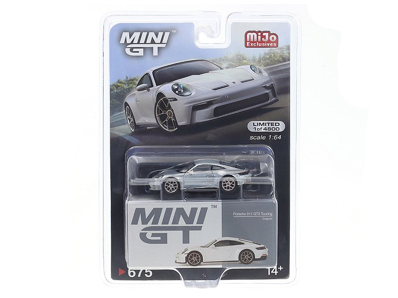 新品未開封 ポルシェ 911 GT3 ツーリング 1/64 MINI GT Porsche 911 (992) GT3 Touring Crayon 1:64 Mini GT CHASE - 20 anos