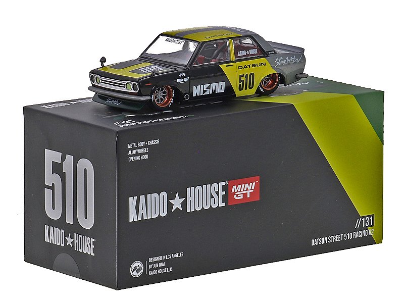 Datsun 510 Kaido Racing V2 Kaido House 1:64 Mini GT CHASE - 20