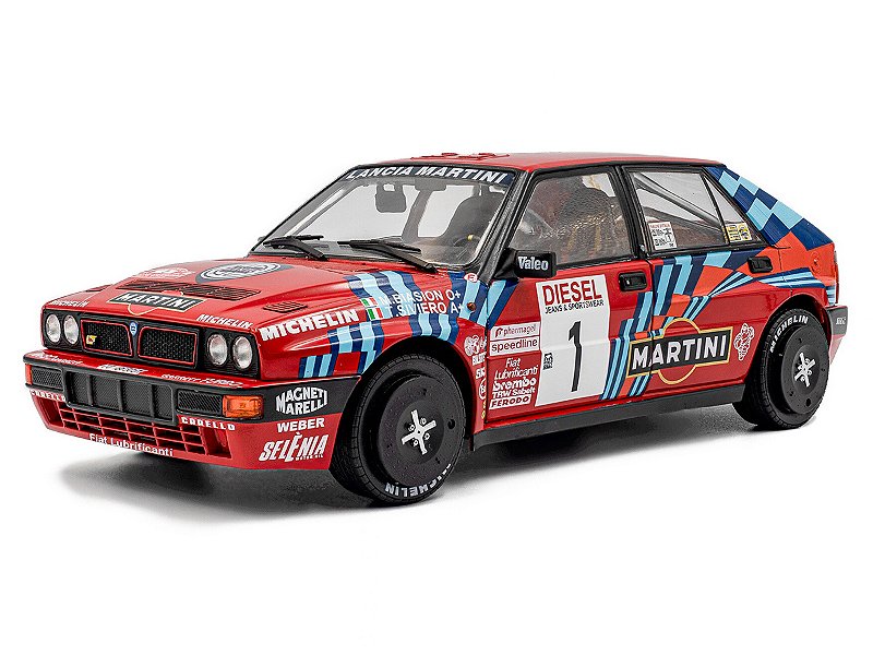 Lancia Delta HF Integrale Rally San Remo 1989 1:18 Solido - 20