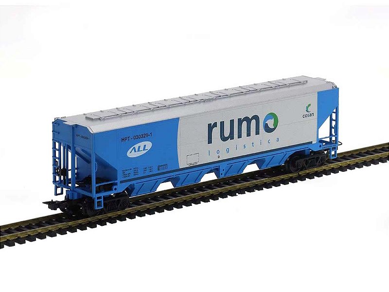 Vagão HPD Rumo (Fase I) 1:87 HO Frateschi - 2097 - 20 anos! Loja on ...