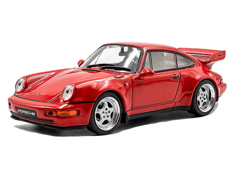 Porsche 911 (964) RS 3.8 1994 1:43 Solido Vermelho - 20 anos! Loja