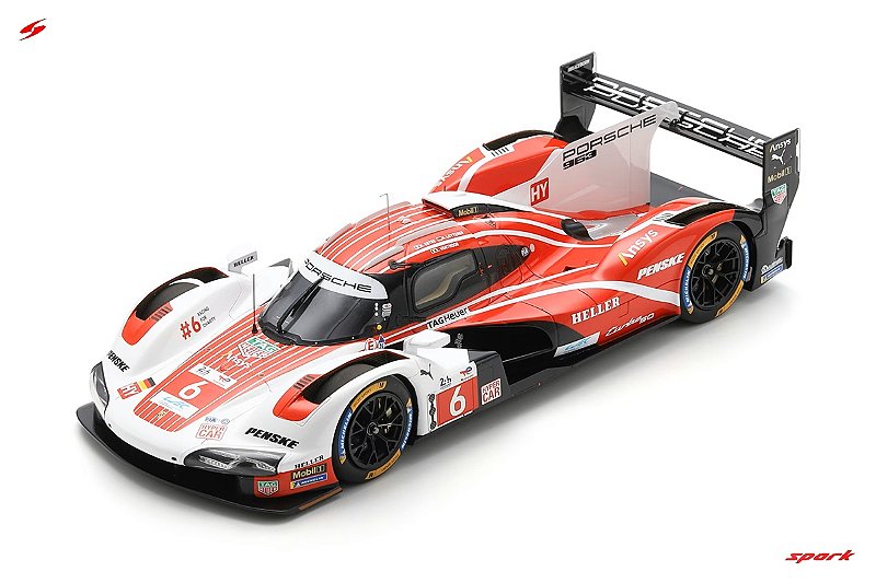 Porsche 963 ミニカー 6h Le Mans 2024 Porsche 963 Penske Motorsport 24Hs Lemans 2024 1:18 Spark - 20