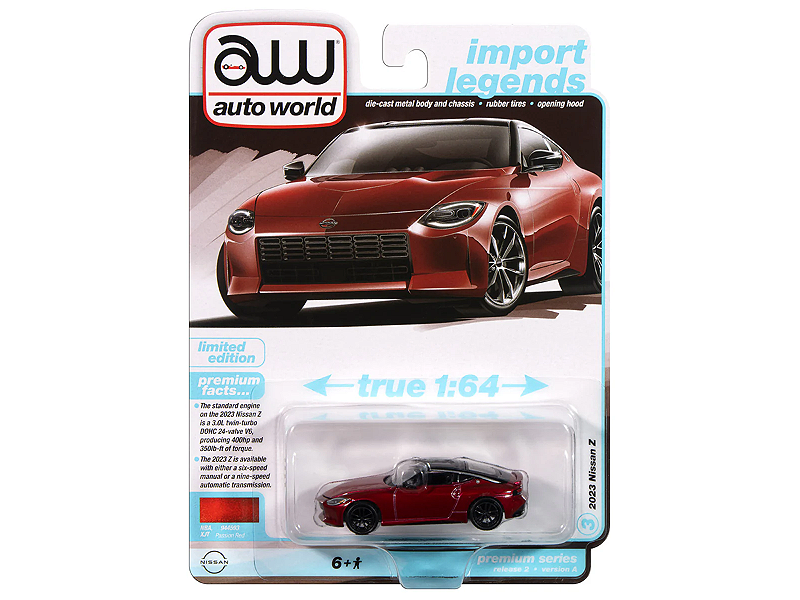 Premium ModelCar　その① Nissan Z-Passion 2023 Release 2A 2024 1:64 Autoworld Premium - 20