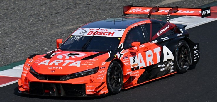 シ*ウ様 1/43 ARTA MUGEN CIVIC TYPE R-GT 202 Honda Civic TYPE R-GT ARTA MUGEN GT500 Super GT 2025 1:64 Spark