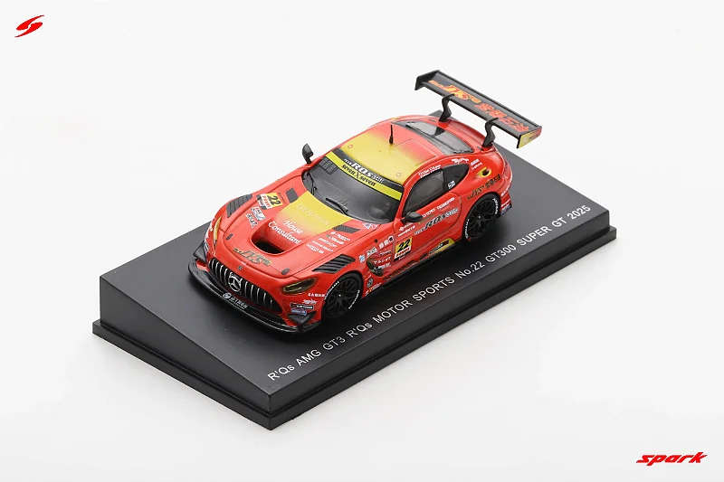 Mercedes Benz AMG GT3 R'Qs Motor Sports GT300 Super GT 2025 1:64