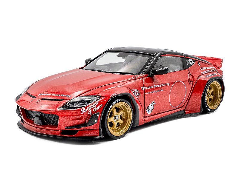 Nissan Fairlady Z 2022 Pandem 1:43 Solido Vermelho - 20 anos! Loja