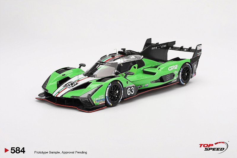 Lamborghini SC63 #63 Iron Lynx 2024 IMSA 12Hs Sebring 1:18