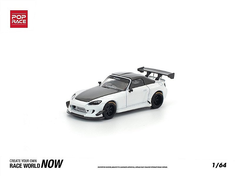 PRÉ-VENDA *** Honda S2000 Pandem Body Kit Softtop 1:64 POP RACE