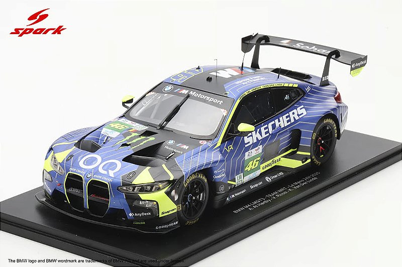 ミニカー  M4 LMGTE3 TEAM WRT Le Mans 24H 2025 PRÉ-VENDA *** BMW M4 LMGT3 No.46 TEAM WRT 24Hs Le Mans 2025 1:18