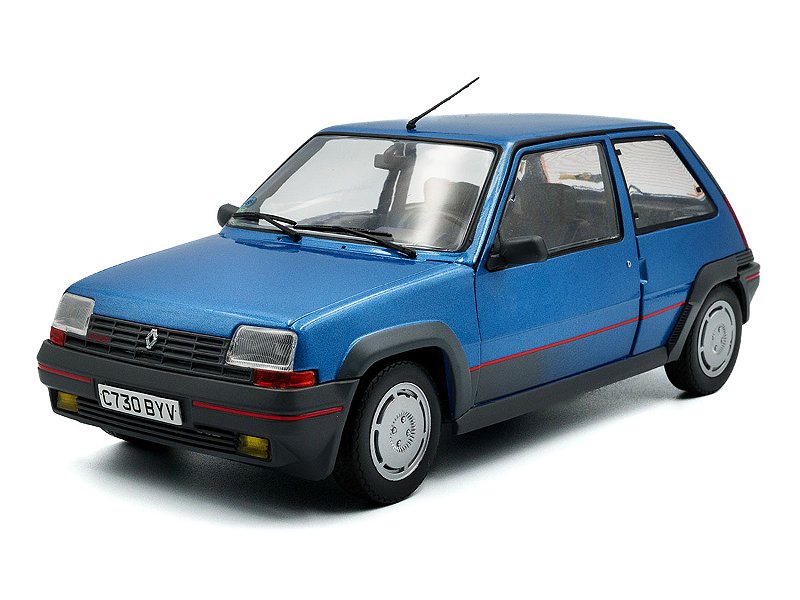 Renault 5 GT Turbo MK1 1985 1:18 Solido Azul - 20 anos! Loja on