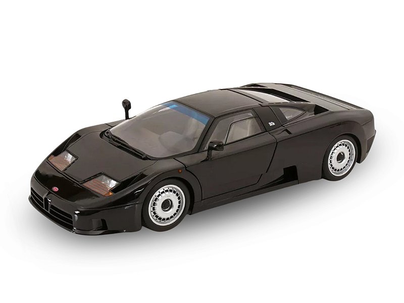 Bugatti EB110 1991 1:12 KK-Scale Preto - 20 anos! Loja on-line de