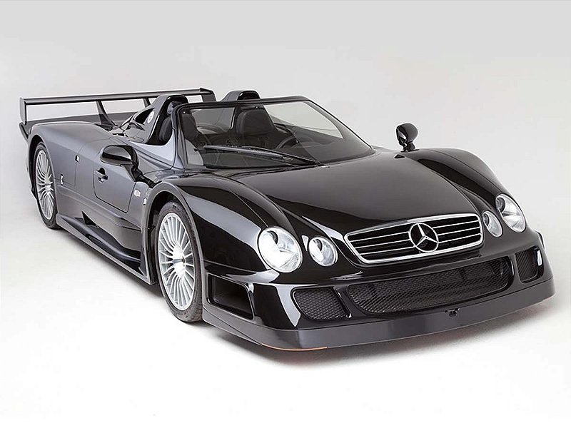 Mercedes Benz CLK-GTR Roadster 1999 1:18 GT Spirit Grafite - 20