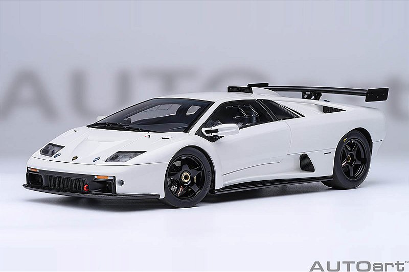 Lamborghini Diablo GT-R 1:18 Autoart Branco - 20 anos! Loja on