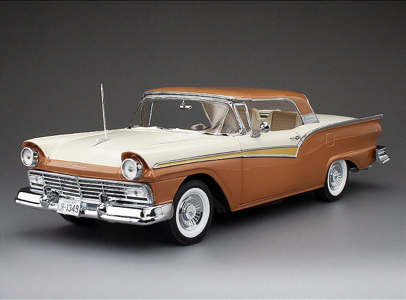 Ford Fairlane 500 Skyliner 1957 1:18 Sunstar - 20 anos! Loja on