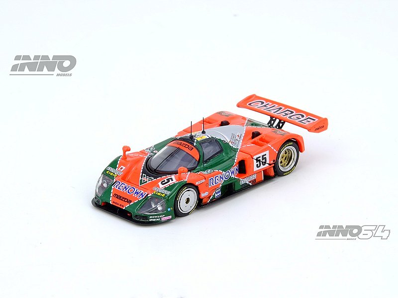 Mazda 787B Winner 24Hs LeMans 1991 1:64 INNO64 - 20 anos! Loja on