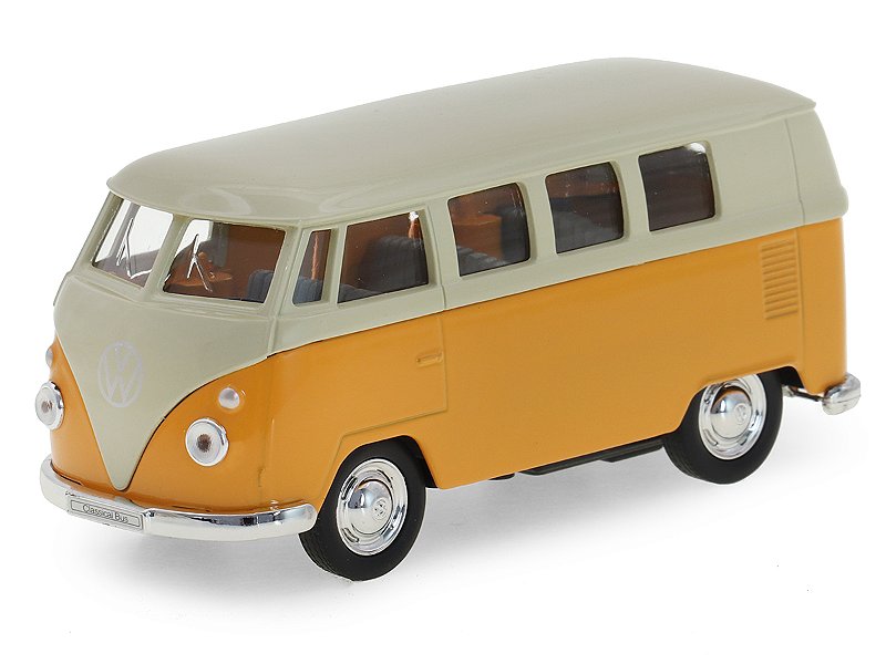 Volkswagen Kombi T1 Bus 1963 1:36 Welly Amarelo - 20 anos! Loja on