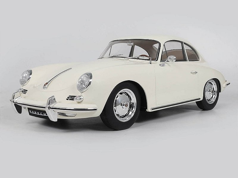 Porsche 356 B 1600 Super 1962 1:8 GT Spirit Creme - 20 anos! Loja