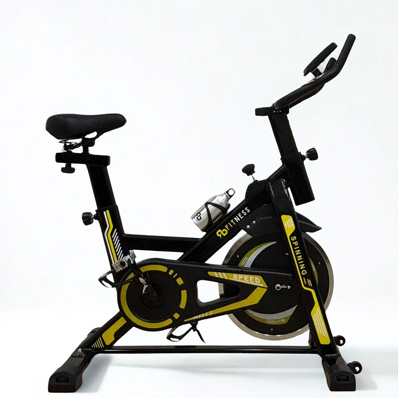 Bicicleta Ergométrica Fitness - Amarelo 13kg