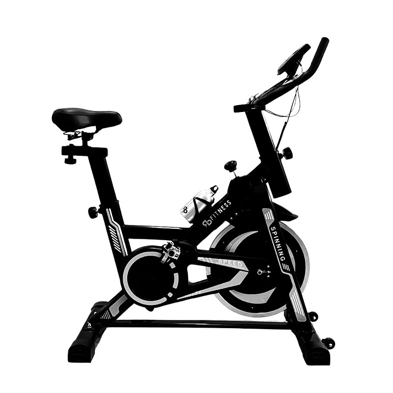 Bicicleta Ergométrica Fitness - Preto13kg