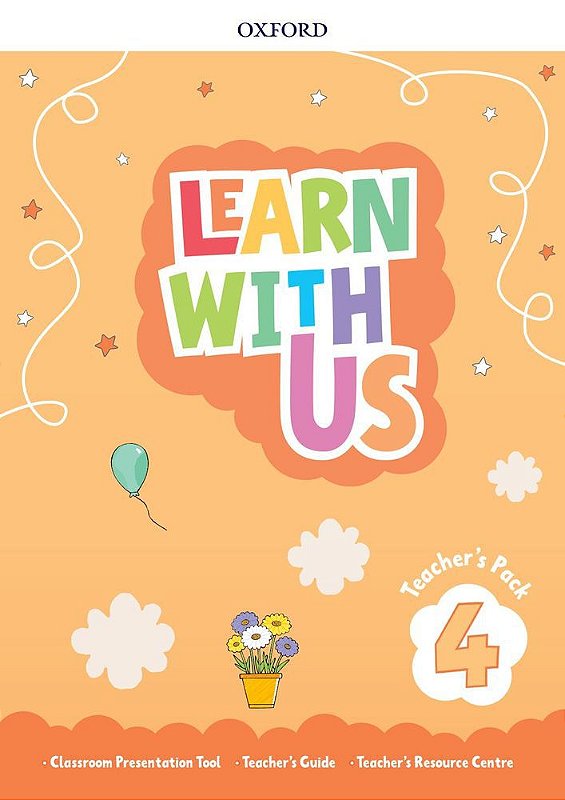 Learn With Us 4 - Teacher's Pack 9780194908832 - LIB Livraria