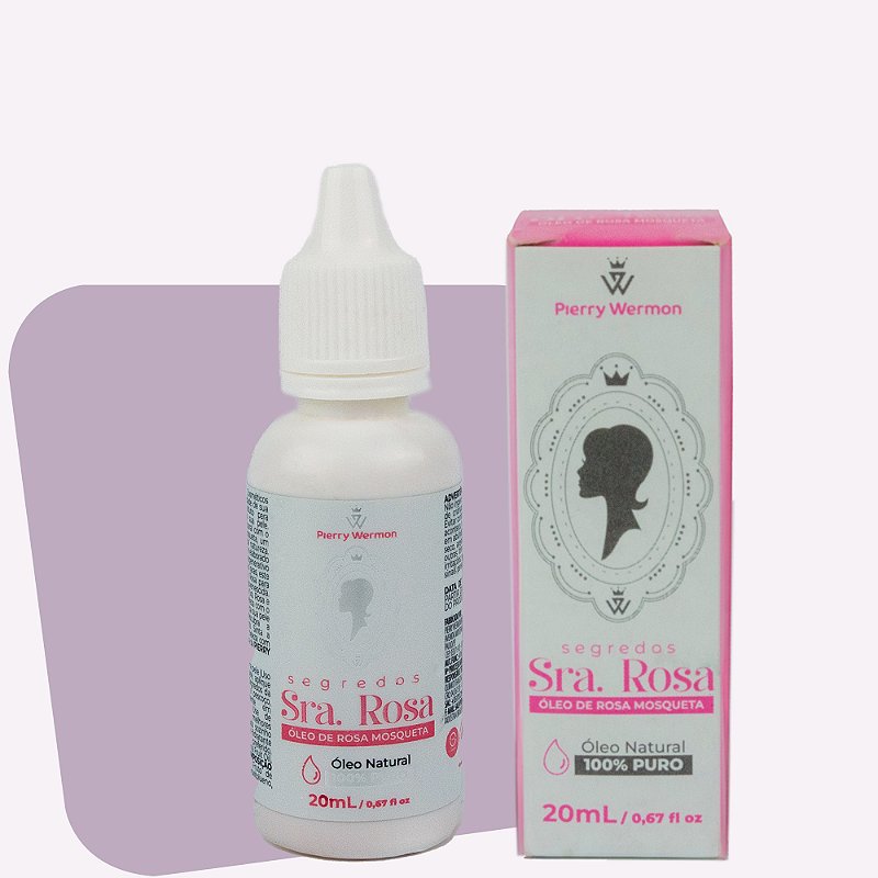 Produto Rosa Normal Mistérios da Sra. Rosa Óleo de ROSA MOSQUETA 20ML - Pierry Wermon ...