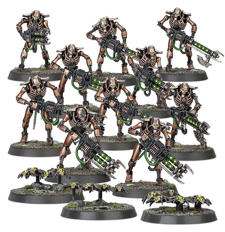 Warriors Necrons Warhammer 40k Games Workshop - Big Jogos