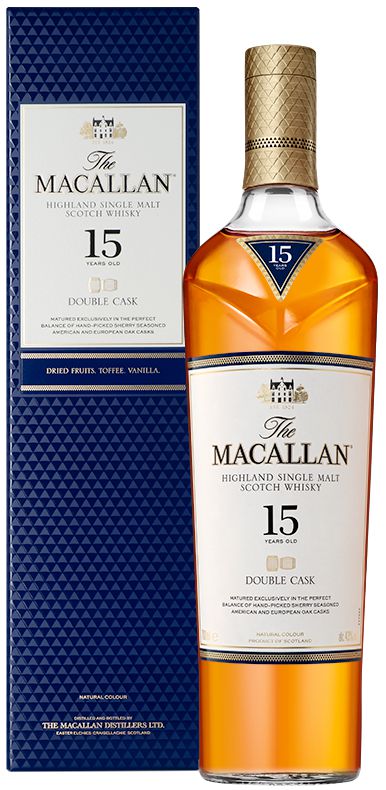 Whisky The Macallan Double Cask 15 Anos Single Malt 700ml - Compre