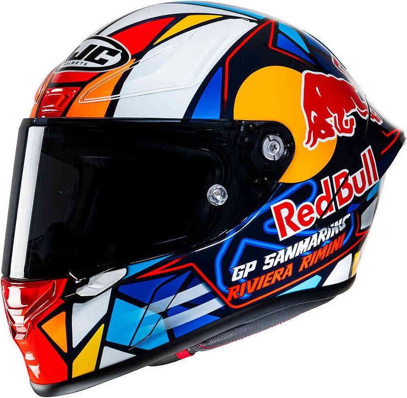 HJC RPHA 1 Red Bull Misano GP Capacete - Racing Pro Imports
