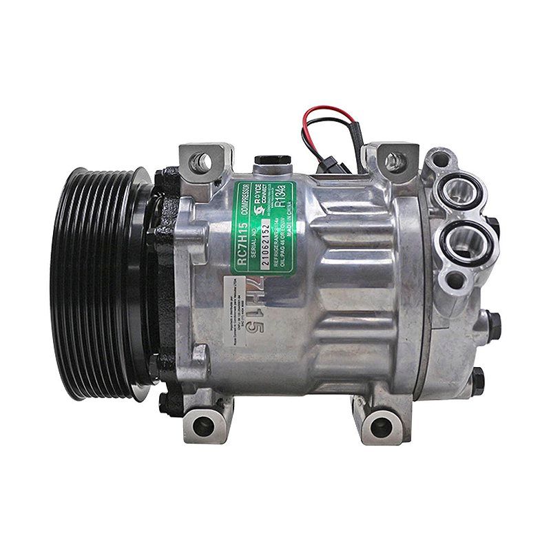 Compressor Sanden 8203 JCB Retroescavadeira 3CX 4CX - Manbrape