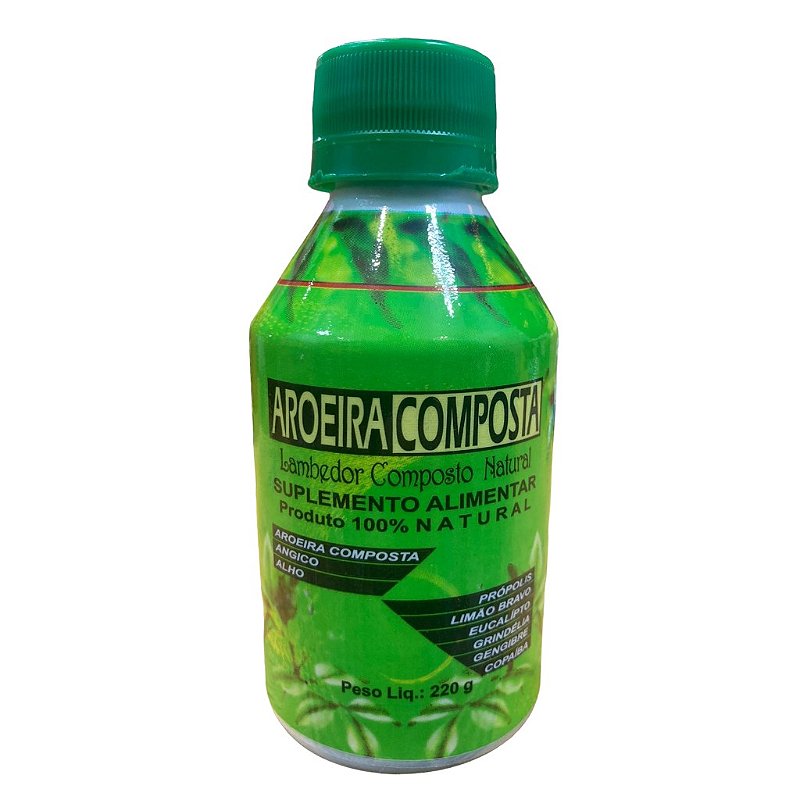 AROEIRA COMPOSTA LAMBEDOR