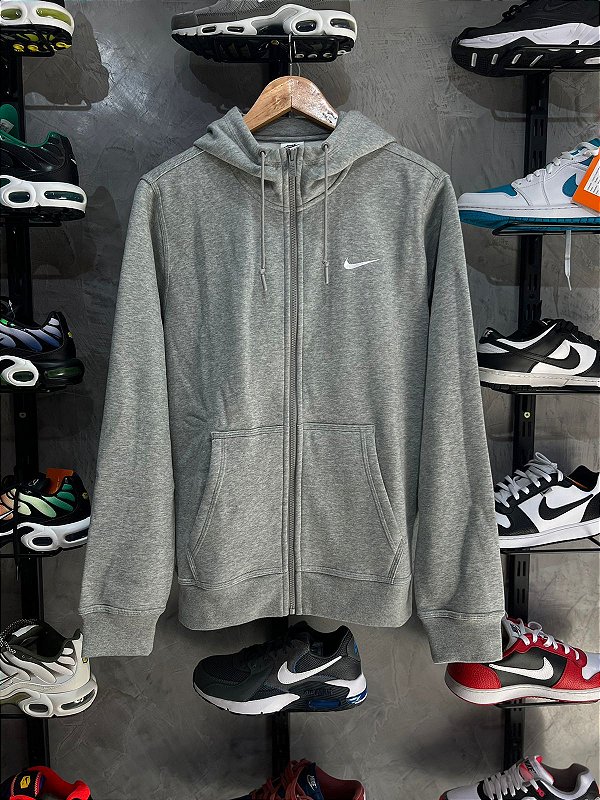 MOLETOM NIKE MINI SWOOSH CINZA