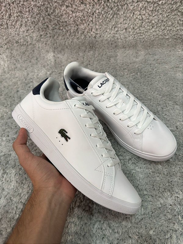Lacoste Graduate SapatÃªnis Lacoste Branco Lacoste Outlet