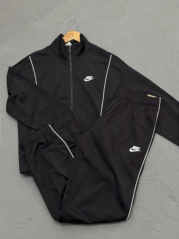 CONJUNTO NIKE SPORTSWEAR FEMININO PRETO - Loja Vei do tenis- os